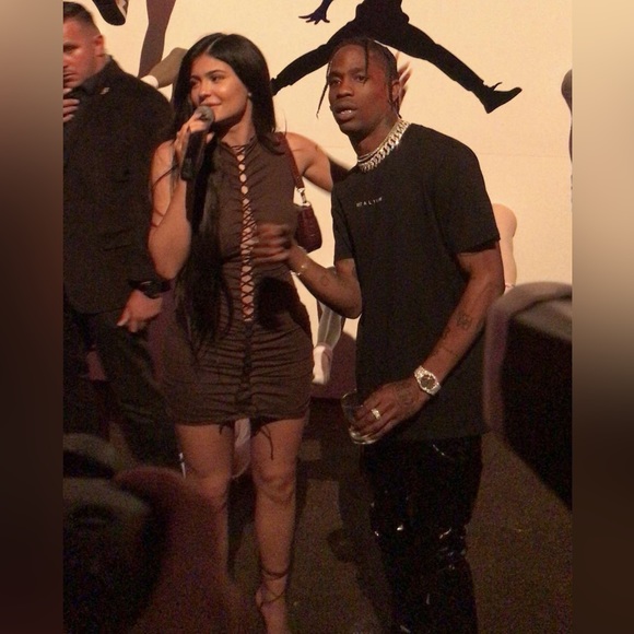 NWT UNRAVEL PROJECT BEN TAVERNITI Lace Up Ruched Stretch Jer­sey Mi­ni Dress - Picture 6 of 7